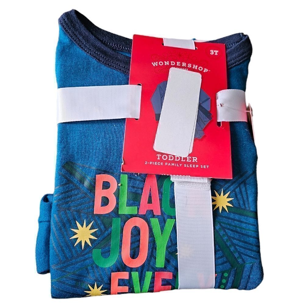 Toddler WONDERSHOP Black Joy Every Season‎ 2 Piece Pajama Outfit 3T